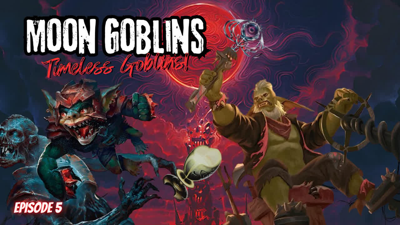 Explore the "Timeless: Moon Goblins" deck for Magic: The Gathering, featuring the powerful Chrome Mox and strategic Goblin plays in a Best of 3 format.
