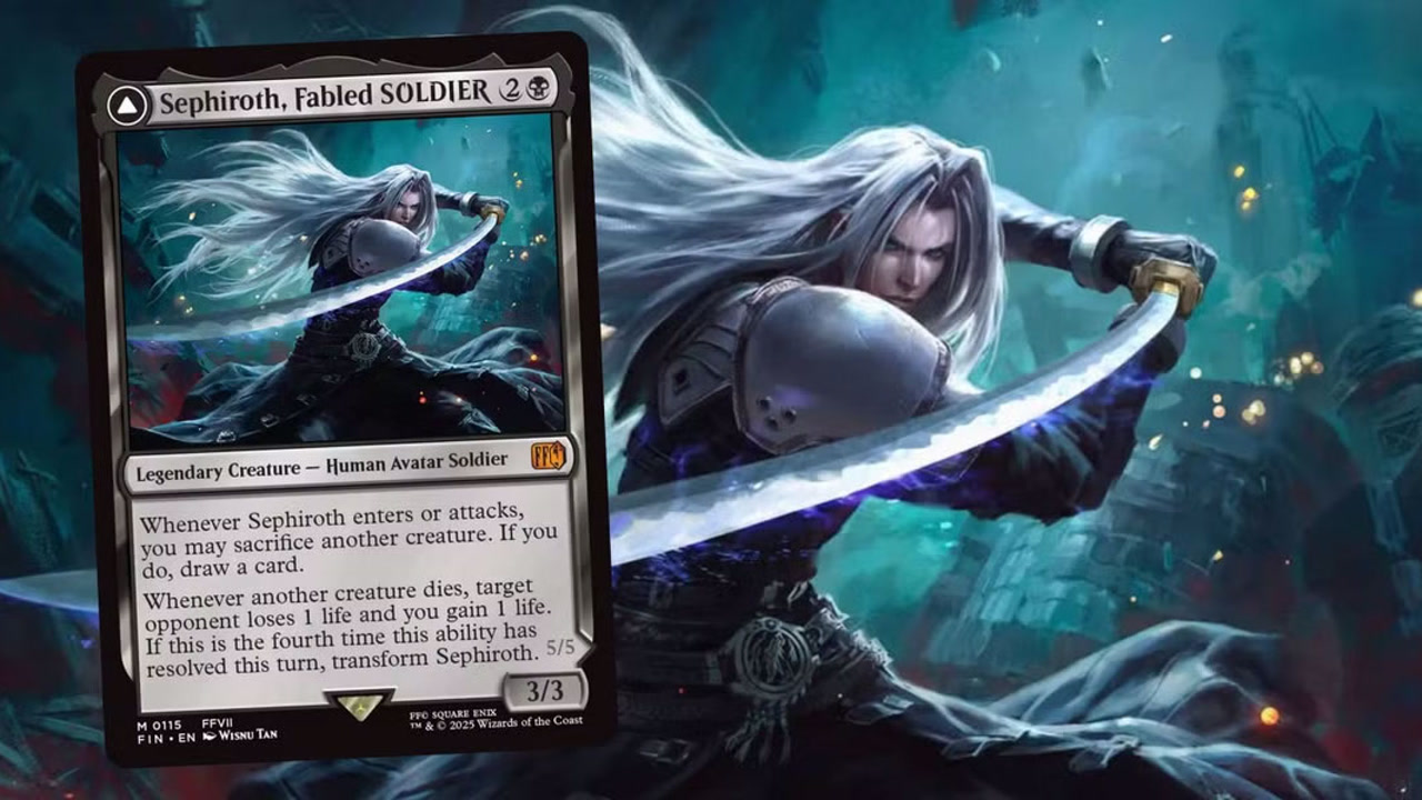 Explore the synergy of Sephiroth in Magic: The Gathering's Standard format. Build a competitive deck with gain and drain mechanics and dominate the game!