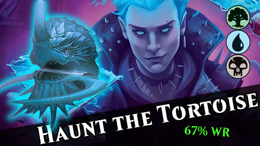 Explore the Haunted Tortoise deck tech for Magic: The Gathering, blending Ancient Adamantoise with Haunt the Network for a new Standard gameplay strategy.