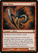 Magic the Gathering Card - Fury Sliver - MTG Circle