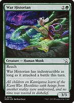 Magic the Gathering Card - War Historian - MTG Circle