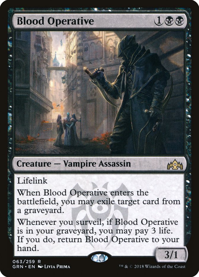 Magic the Gathering Card - Blood Operative - MTG Circle