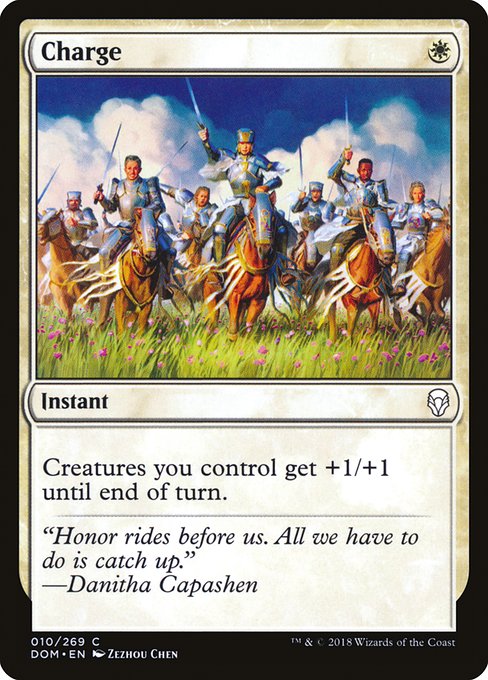 Magic the Gathering Card - Charge - MTG Circle