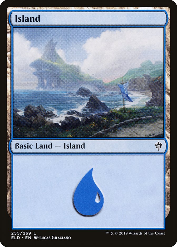 Magic the Gathering Card - Island - MTG Circle