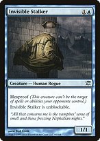 Magic the Gathering Card - Invisible Stalker - MTG Circle