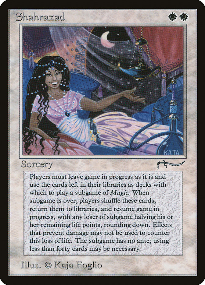 Magic the Gathering Card - Shahrazad - MTG Circle