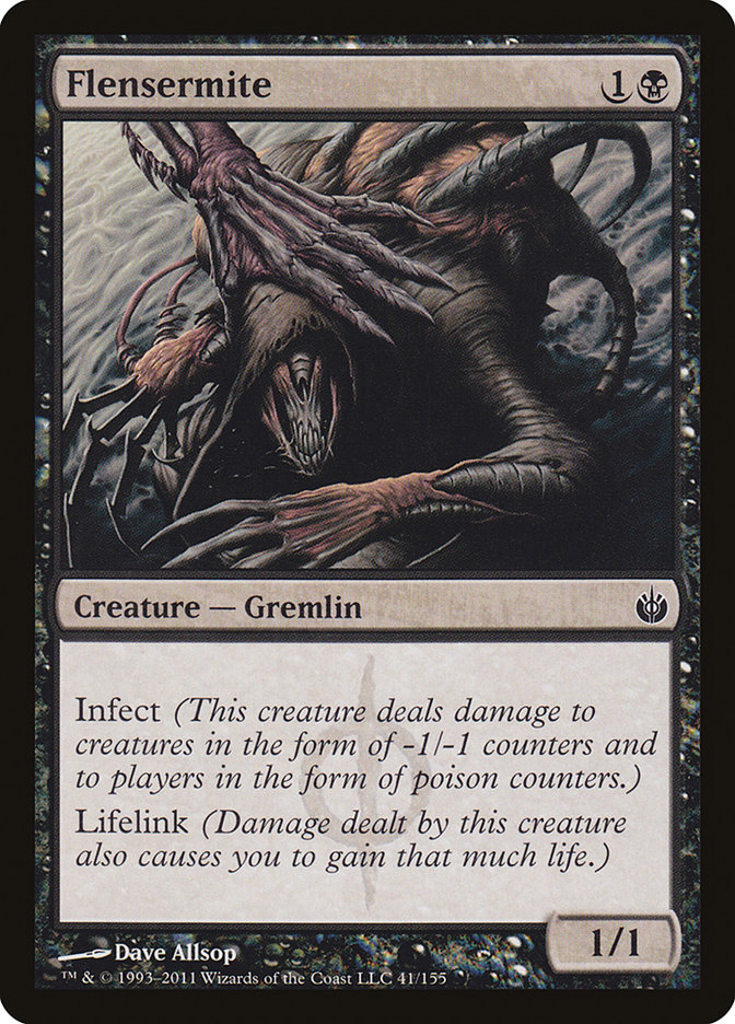 Magic the Gathering Card - Flensermite - MTG Circle