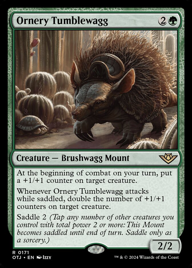 Magic the Gathering Card - Ornery Tumblewagg - MTG Circle