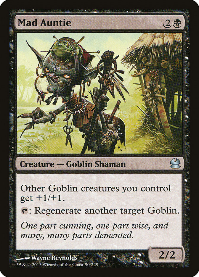 Magic the Gathering Card - Mad Auntie - MTG Circle