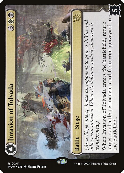 Magic the Gathering Card - Invasion of Tolvada - MTG Circle