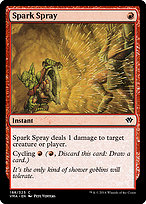 Magic the Gathering Card - Spark Spray - MTG Circle