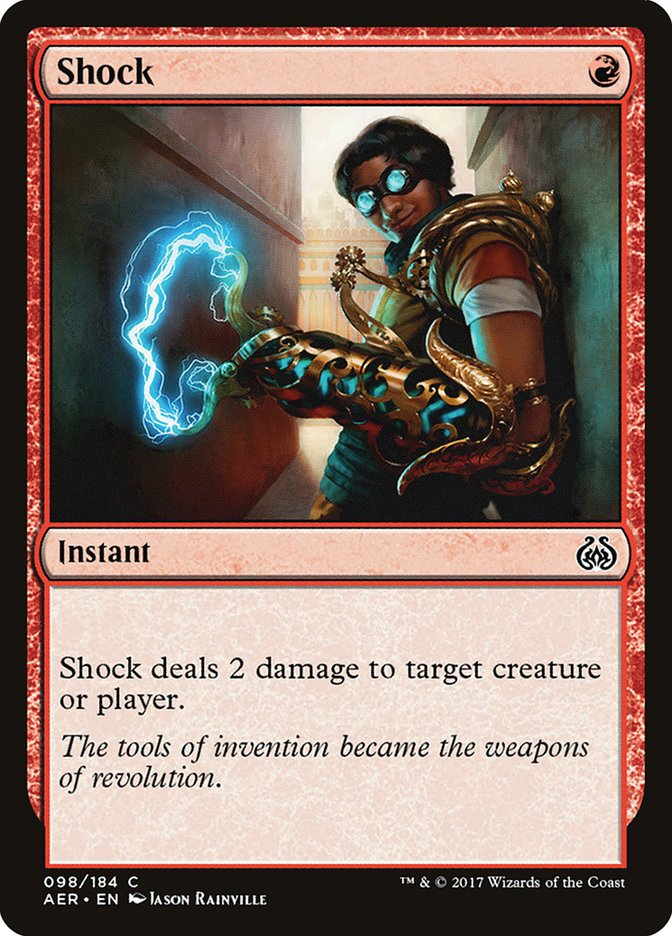 Magic the Gathering Card - Shock - MTG Circle