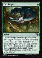 Magic the Gathering Card - Tail Swipe - MTG Circle