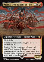 Magic the Gathering Card - Alesha, Who Laughs at Fate - MTG Circle