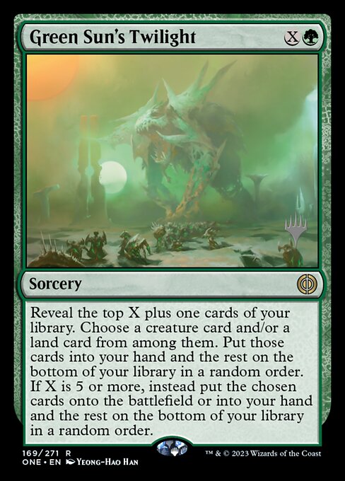 Magic the Gathering Card - Green Sun's Twilight - MTG Circle