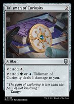 Magic the Gathering Card - Talisman of Curiosity - MTG Circle