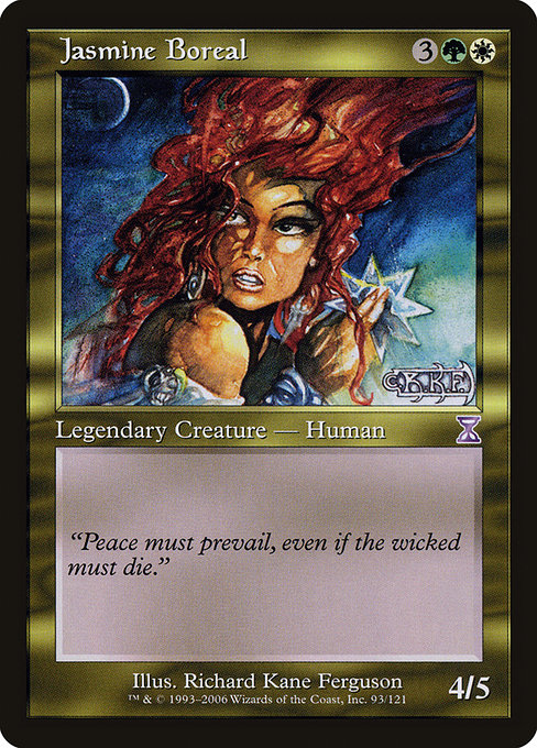 Magic the Gathering Card - Jasmine Boreal - MTG Circle