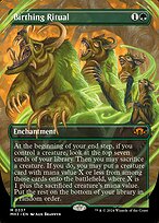 Magic the Gathering Card - Birthing Ritual - MTG Circle