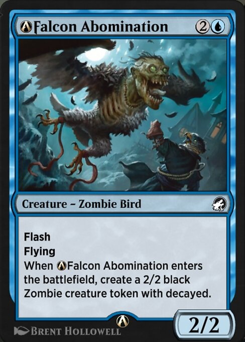 Magic the Gathering Card - A-Falcon Abomination - MTG Circle
