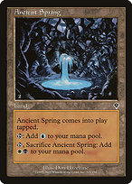 Magic the Gathering Card - Ancient Spring - MTG Circle