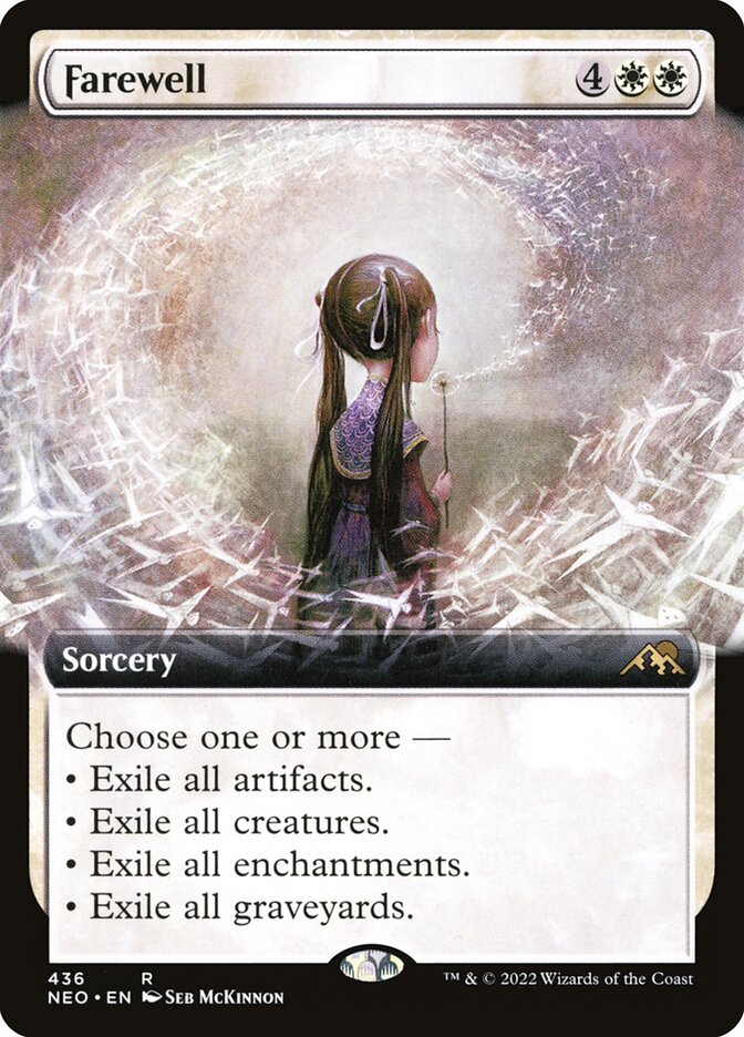 Magic the Gathering Card - Farewell - MTG Circle