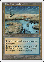 Magic the Gathering Card - Thalakos Lowlands - MTG Circle