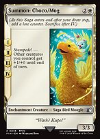Magic the Gathering Card - Summon: Choco/Mog - MTG Circle