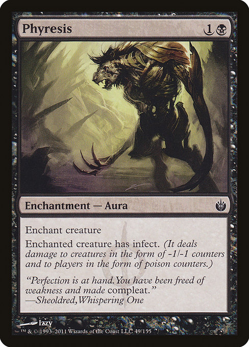 Magic the Gathering Card - Phyresis - MTG Circle