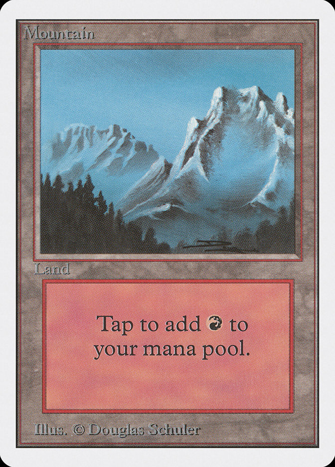 Magic the Gathering Card - Mountain - MTG Circle