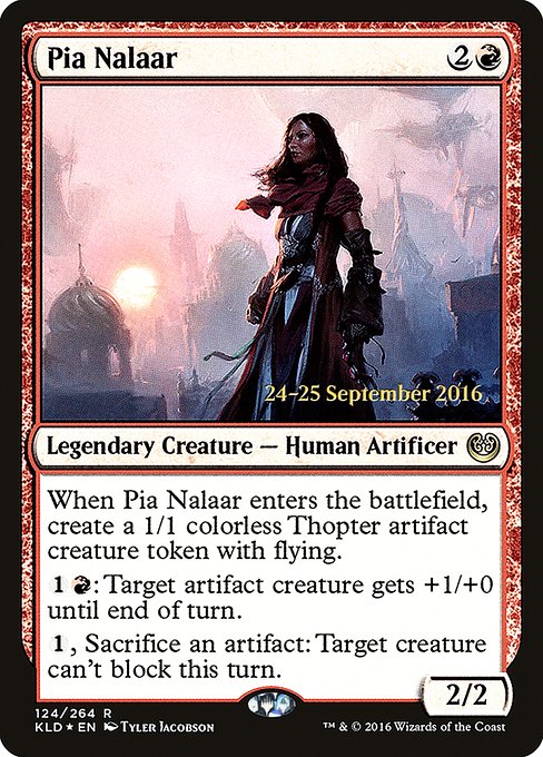 Magic the Gathering Card - Pia Nalaar - MTG Circle