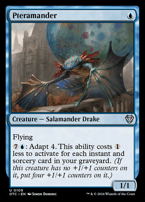 Magic the Gathering Card - Pteramander - MTG Circle
