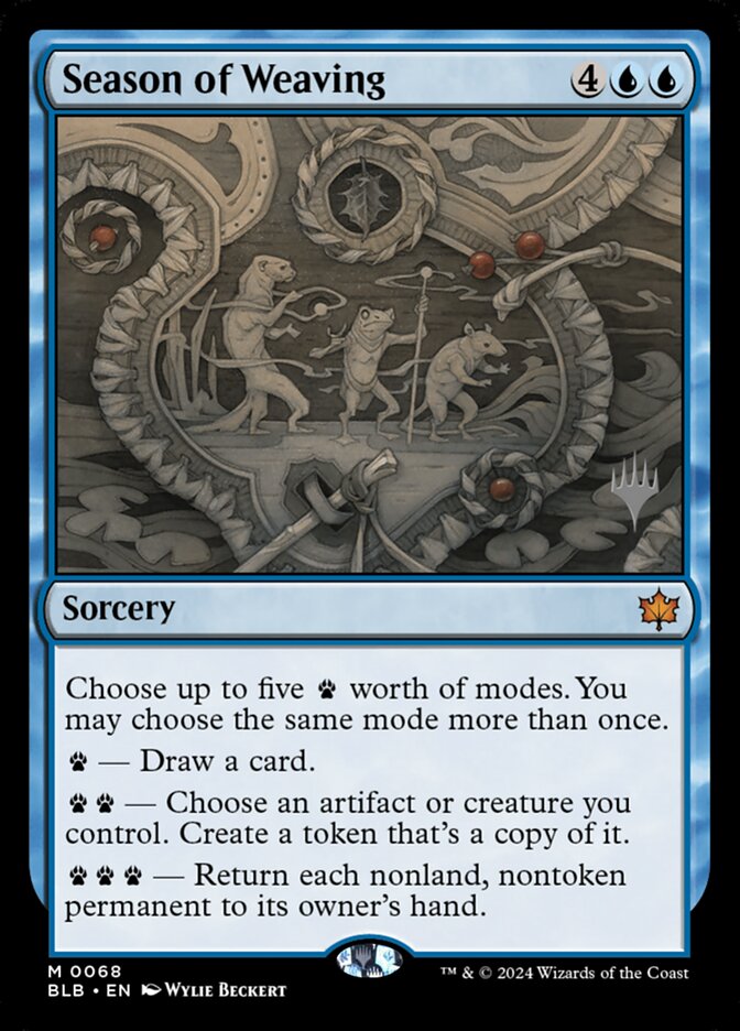 Magic the Gathering Card - Season of Weaving - MTG Circle