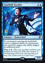 Magic the Gathering Card - Starfield Vocalist - MTG Circle