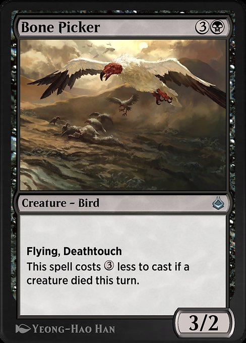 Magic the Gathering Card - Bone Picker - MTG Circle