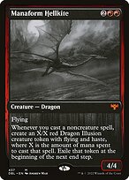 Magic the Gathering Card - Manaform Hellkite - MTG Circle