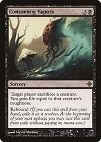Magic the Gathering Card - Consuming Vapors - MTG Circle