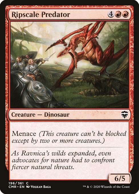 Magic the Gathering Card - Ripscale Predator - MTG Circle