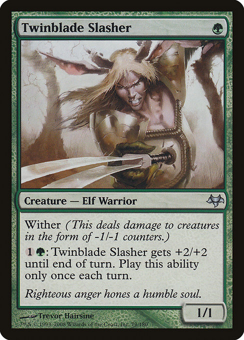 Magic the Gathering Card - Twinblade Slasher - MTG Circle