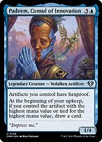 Magic the Gathering Card - Padeem, Consul of Innovation - MTG Circle