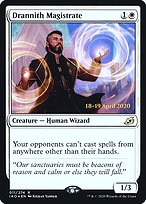 Magic the Gathering Card - Drannith Magistrate - MTG Circle