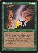 Magic the Gathering Card - Thermokarst - MTG Circle