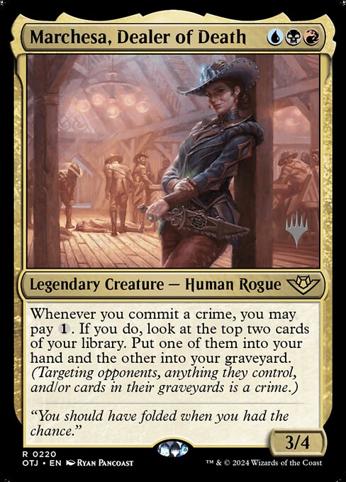 Magic the Gathering Card - Marchesa, Dealer of Death - MTG Circle