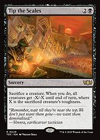 Magic the Gathering Card - Tip the Scales - MTG Circle