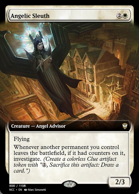 Magic the Gathering Card - Angelic Sleuth - MTG Circle