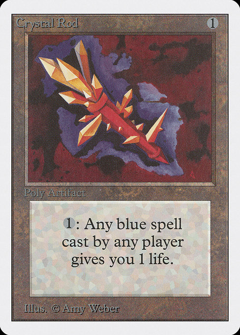 Magic the Gathering Card - Crystal Rod - MTG Circle
