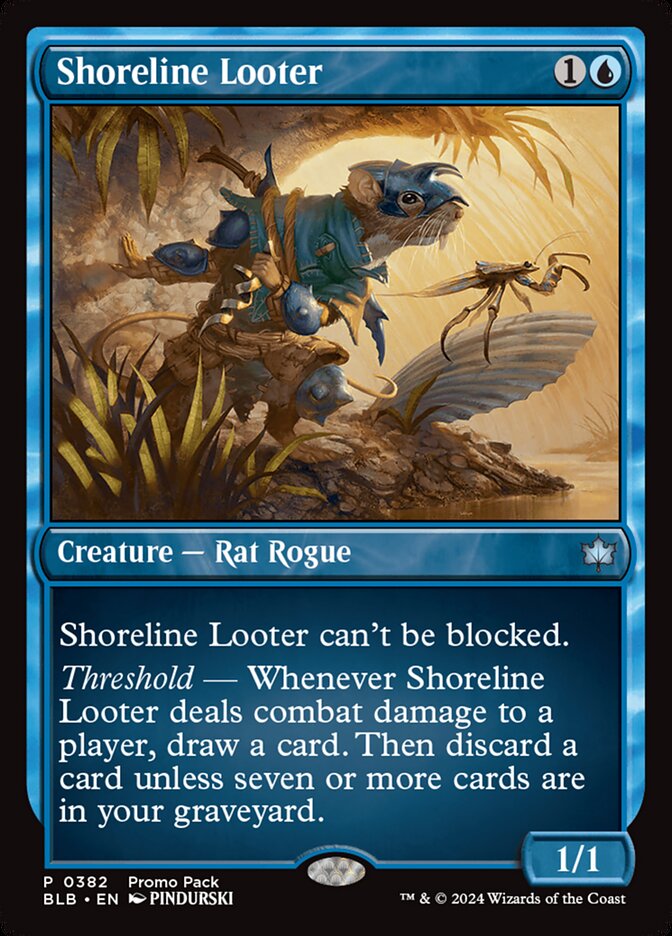 Magic the Gathering Card - Shoreline Looter - MTG Circle