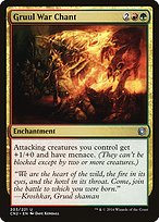 Magic the Gathering Card - Gruul War Chant - MTG Circle