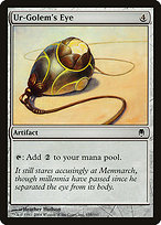 Magic the Gathering Card - Ur-Golem's Eye - MTG Circle