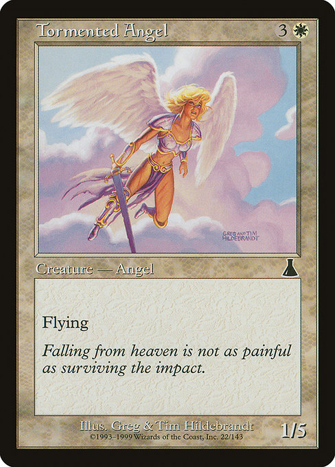 Magic the Gathering Card - Tormented Angel - MTG Circle