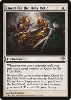 Magic the Gathering Card - Quest for the Holy Relic - MTG Circle